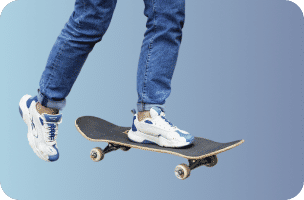 Roller Skates, Skateboards & Scooters
